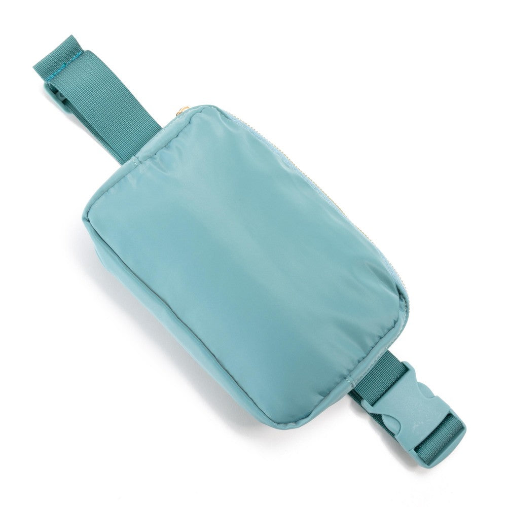 Got The Blues Basics Cross Body Nylon Belt Bag