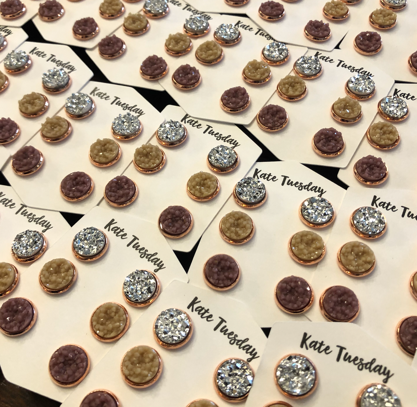 Fall 10mm Nude Sparkle Triple Set