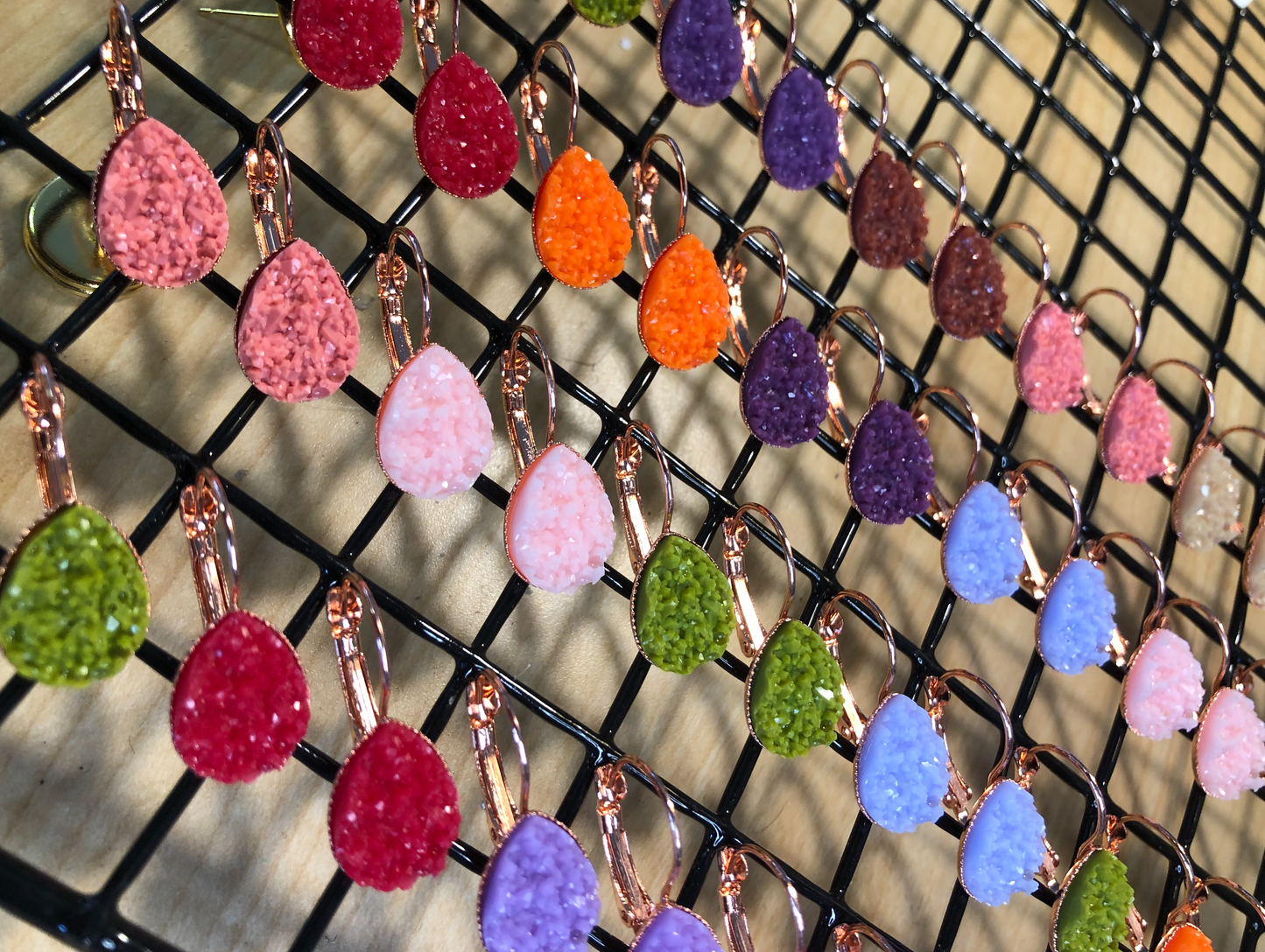 Grab Bag of Druzy Dangly Earrings