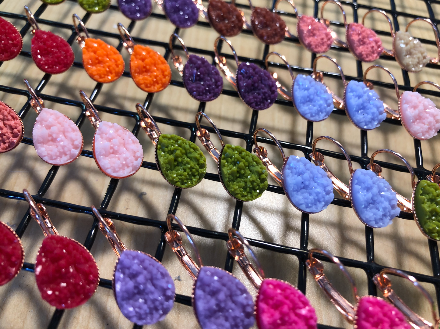 Grab Bag of Druzy Dangly Earrings