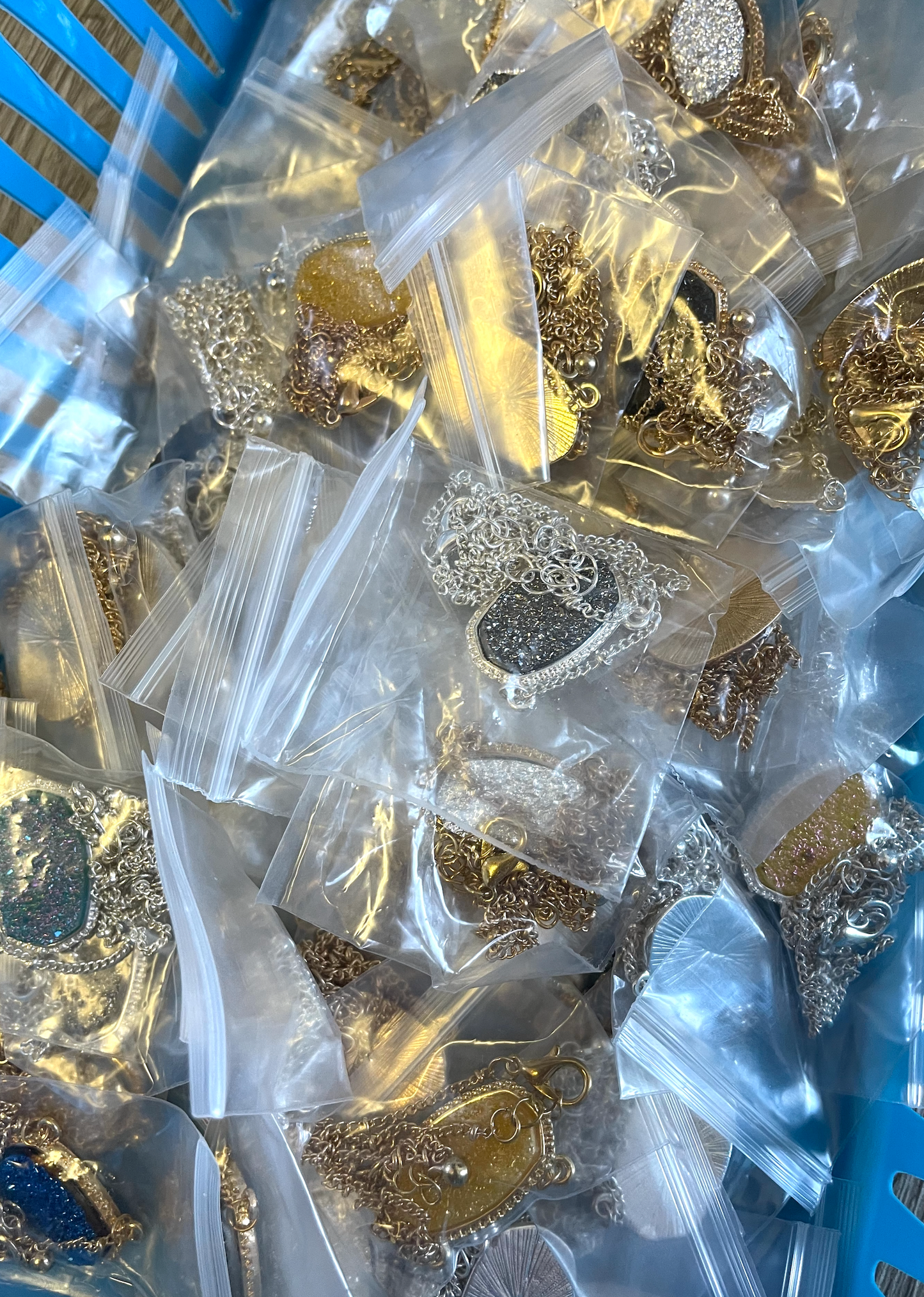 Grab Bag of Druzy Necklaces and Earrings