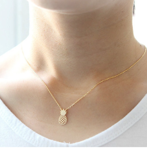 Pineapple Charm Necklace