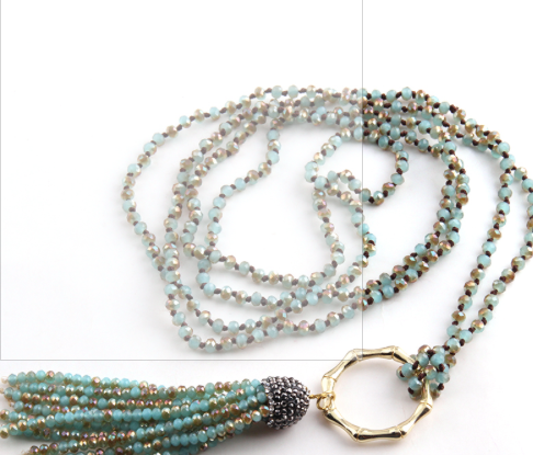 Tika Beaded Long Necklaces