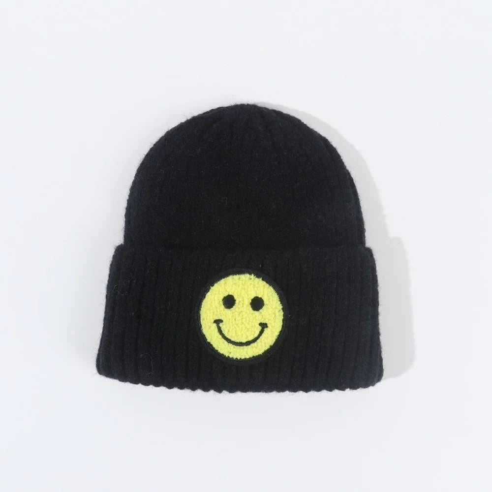 Fun Smiley Face Emblem Hats