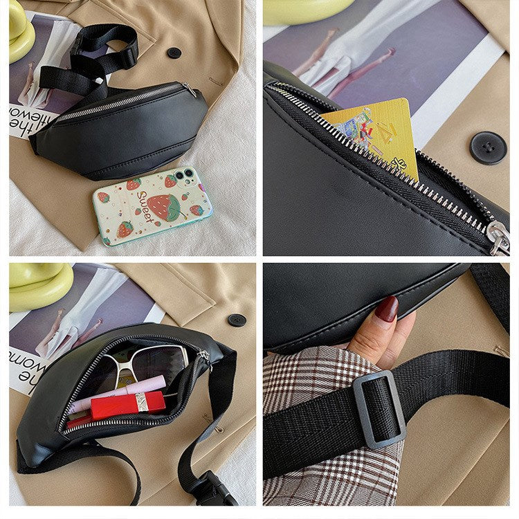 Let's Be Chic Zipper Fanny Pack