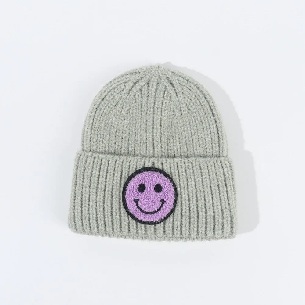 Fun Smiley Face Emblem Hats