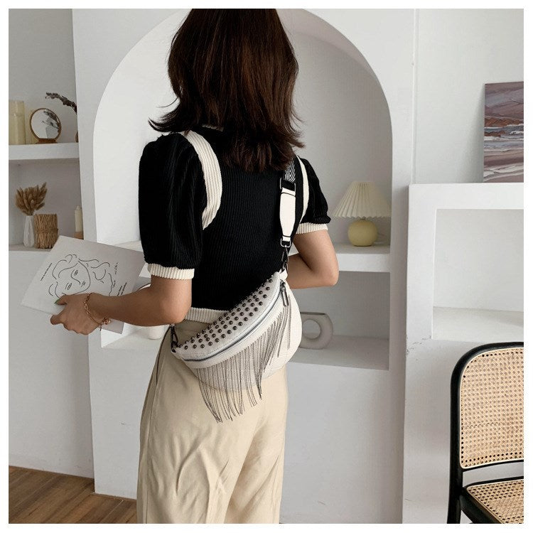Party Time Zipper Fanny Pack Cross Body