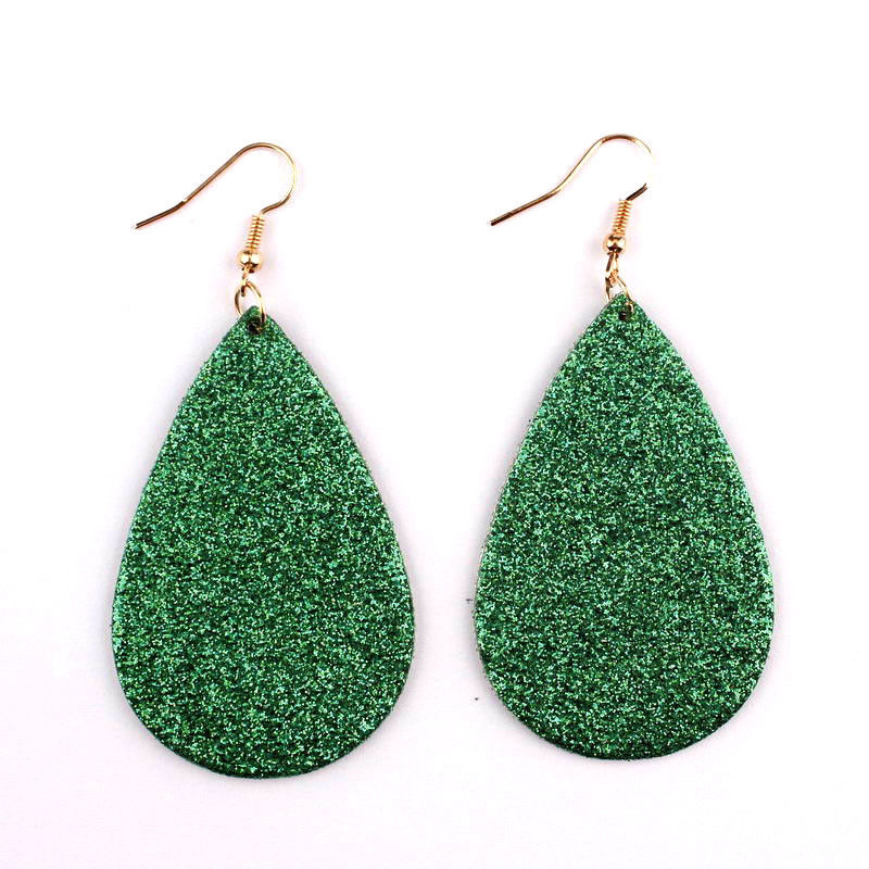 Glitter teardrop deals earrings wholesale