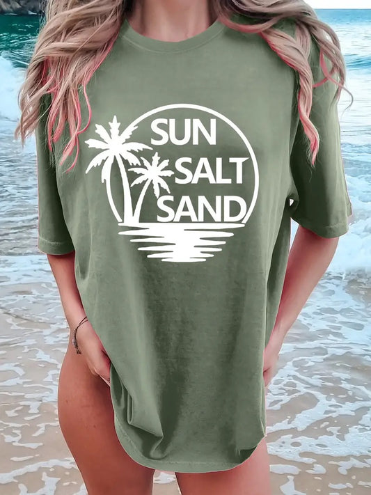 🌴Sun Salt Sand Summer T Shirts