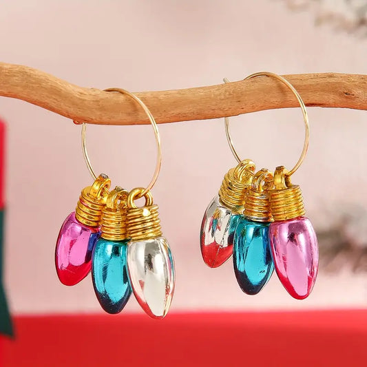 Holiday Bulb Earrings