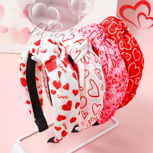 Pack of 4 Valentine's Day Headbands