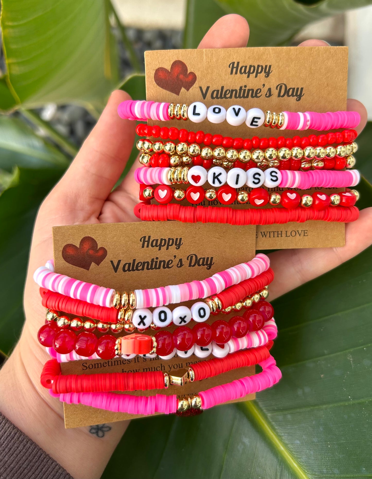 ❤️7 Piece LOVE Valentine's Day Bracelet Sets