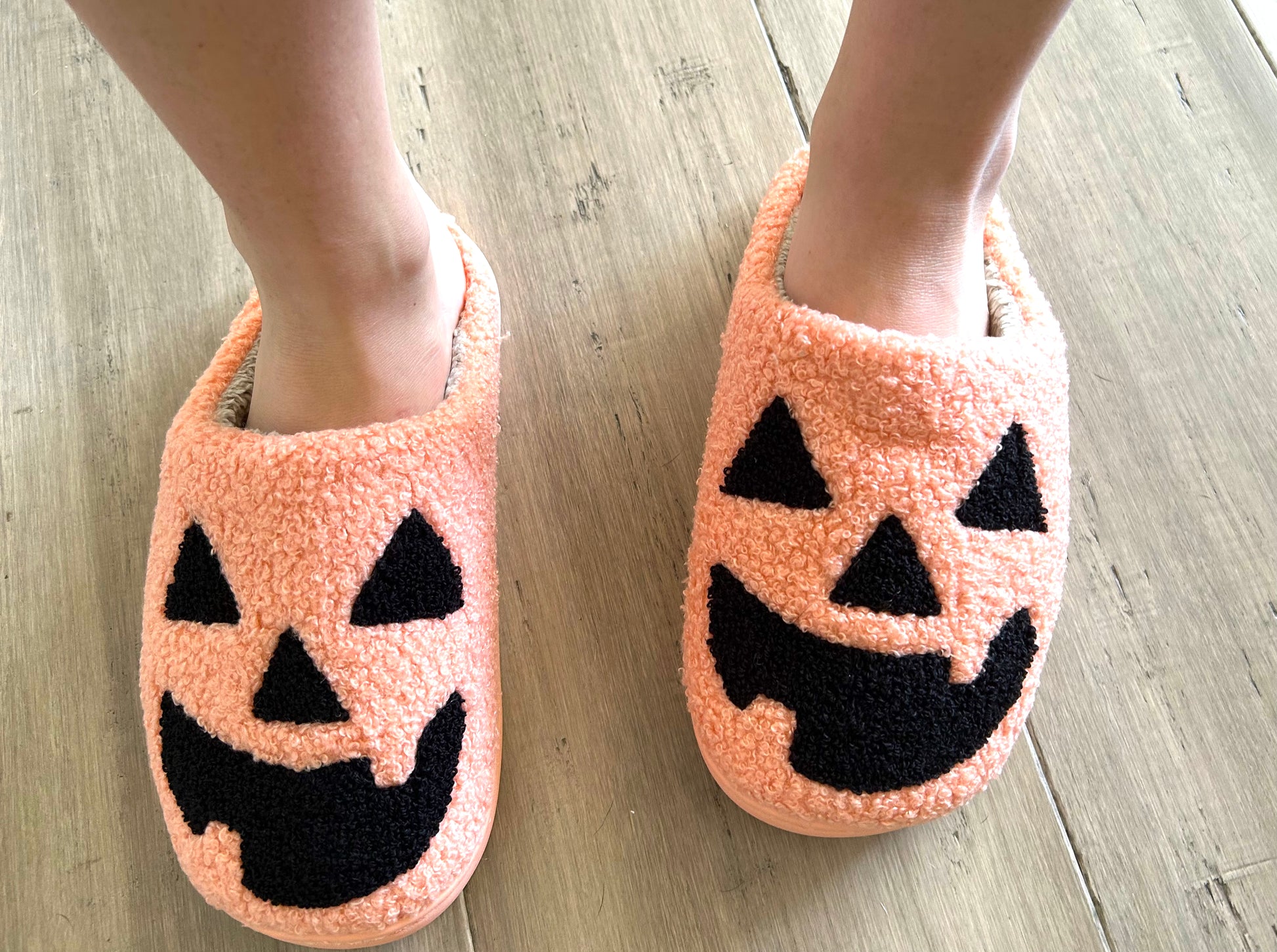 Kate Tuesday Halloween Jack O Lantern Slippers PRE ORDER – Kate Tuesday Wholesale