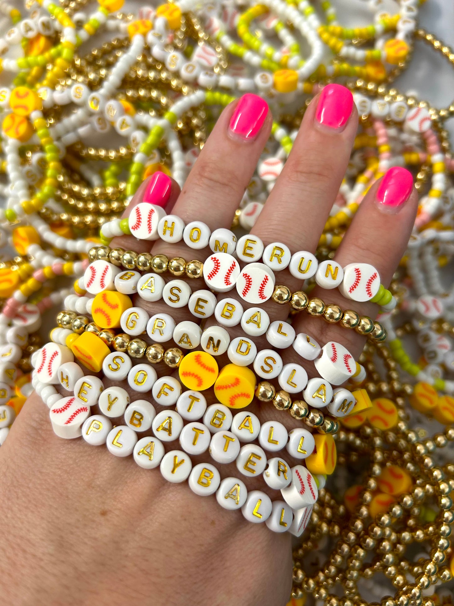 ⚾ Baseball + Softball Mix Stretchy Bracelets ⚾