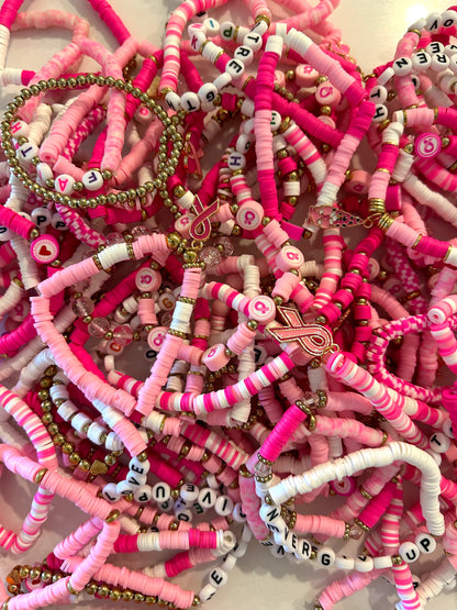 🎀 Breast Cancer Awareness Bracelets 🎀