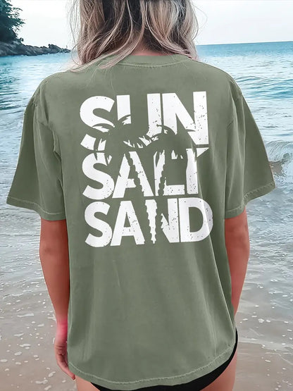 🌴Sun Salt Sand Summer T Shirts