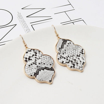 Fall Textured On Trend Earrings