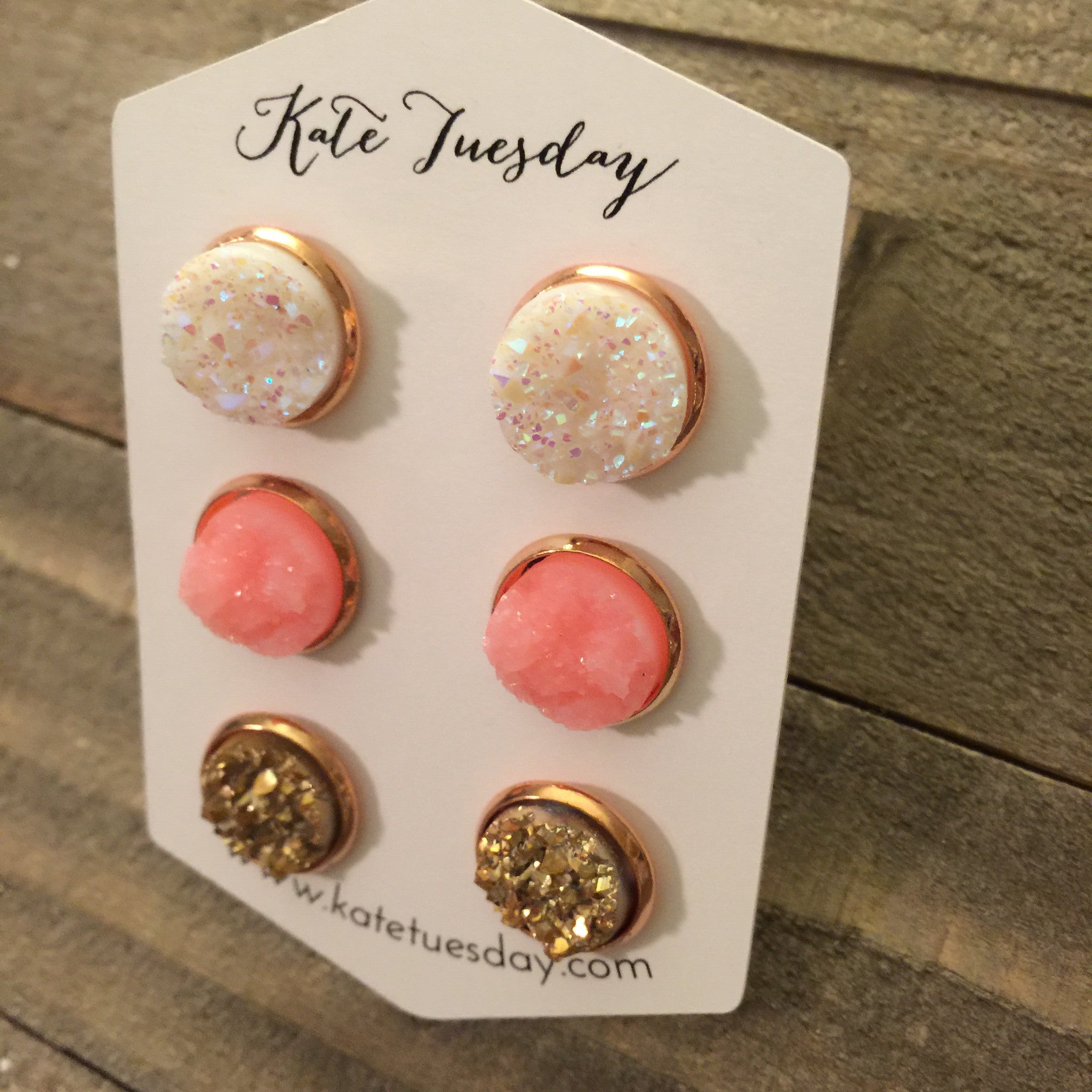 Wholesale druzy clearance earrings