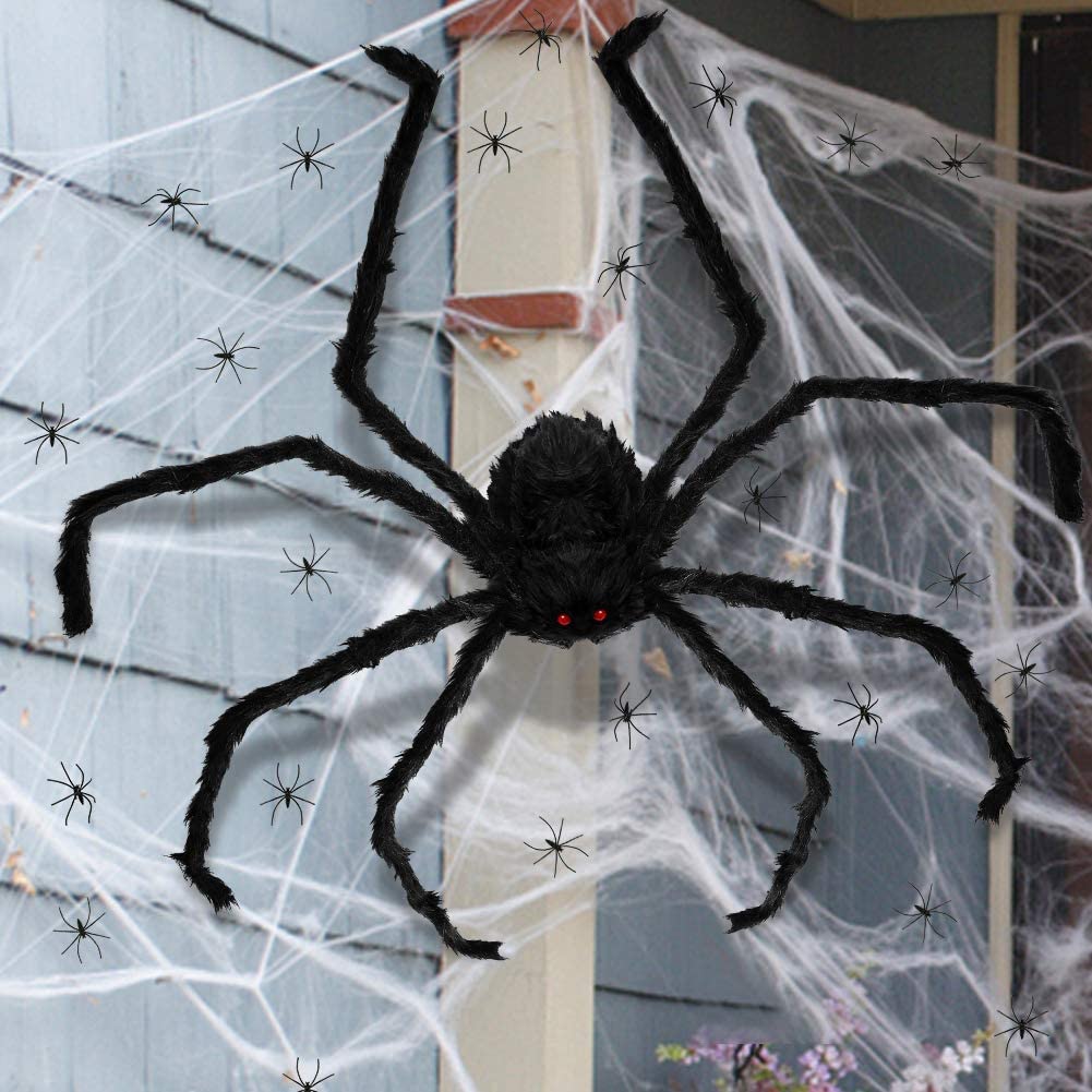 3 Sizes Spider Halloween Decoration