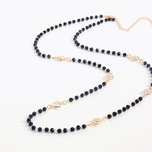 Serenity Black Gold Necklace