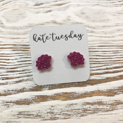 Summer Glitter Acrylic Earrings