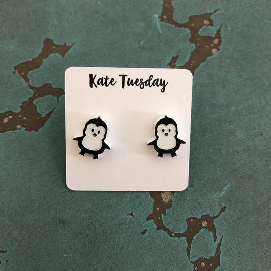 Penguin Earrings