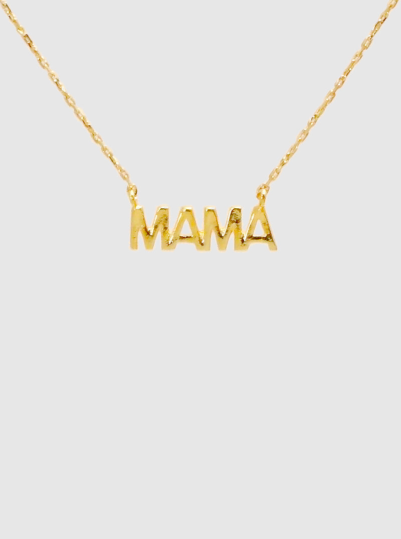 Gold MAMA Necklace SALE