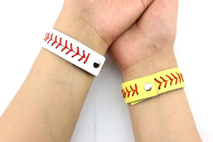 Softball and Baseball Bracelet Cuff Wraps
