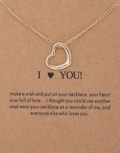 I Love You Necklace